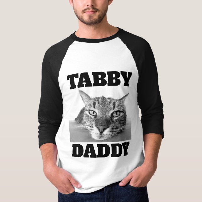 TABBY CHAT DAD DADDY HOMMES T-SHIRTS (Devant)