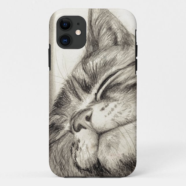tabby chat gratter iPhone 5 coque (Dos)