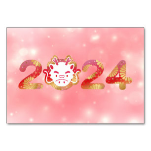 Table 2024, Nouvel An Chinois, Numéro de tableau Dragon