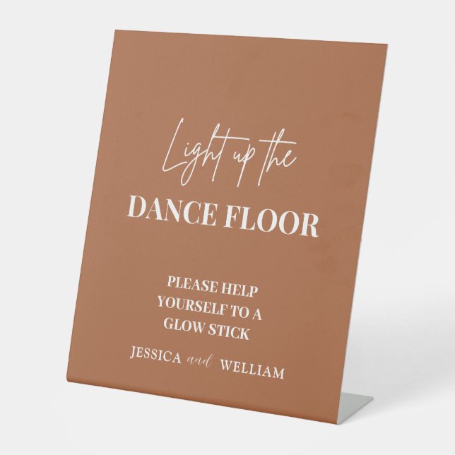 Table Allumez le plancher de danse | Signe de bâtonnet (Recto)