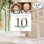 Table Au fil des ans Photos Mariage Numéro de tableau Si<br><div class="desc">Inclure diverses photos de la mariée et du marié au fil des ans ou des photos de fiançailles pour un panneau de table divertissant pour le wedding shower, dîner de répétition et tables de réception de mariage. Amusant d'avoir des photos d'âge similaires sur le même panneau et des photos différentes...</div>