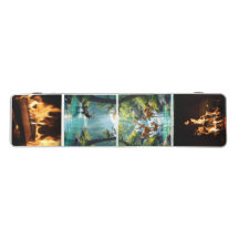 Heure de la soirée extérieure rustique