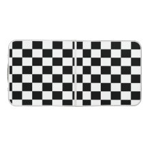 Motif carré noir et blanc