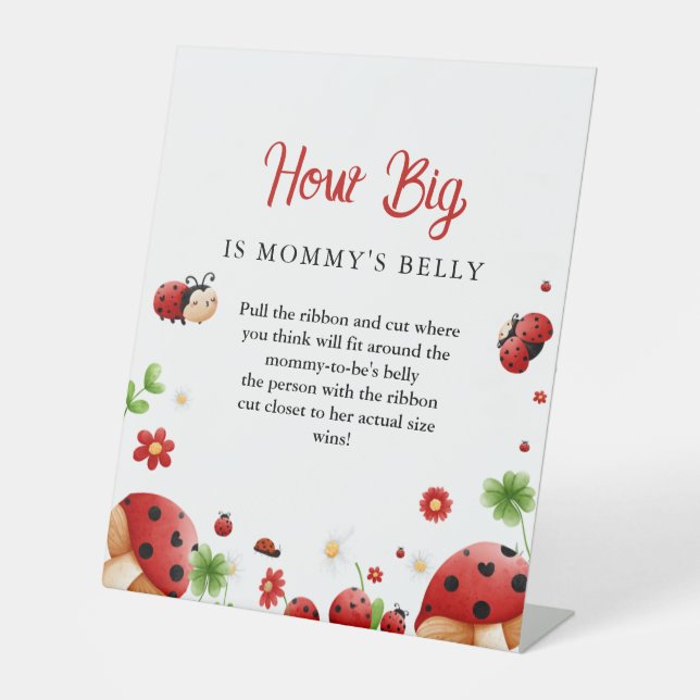 Table Boho Quelle taille est maman Belly signe de jeu ba (Recto)