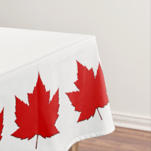 Table Canada Canada Nappe Feuille d'érable Canada