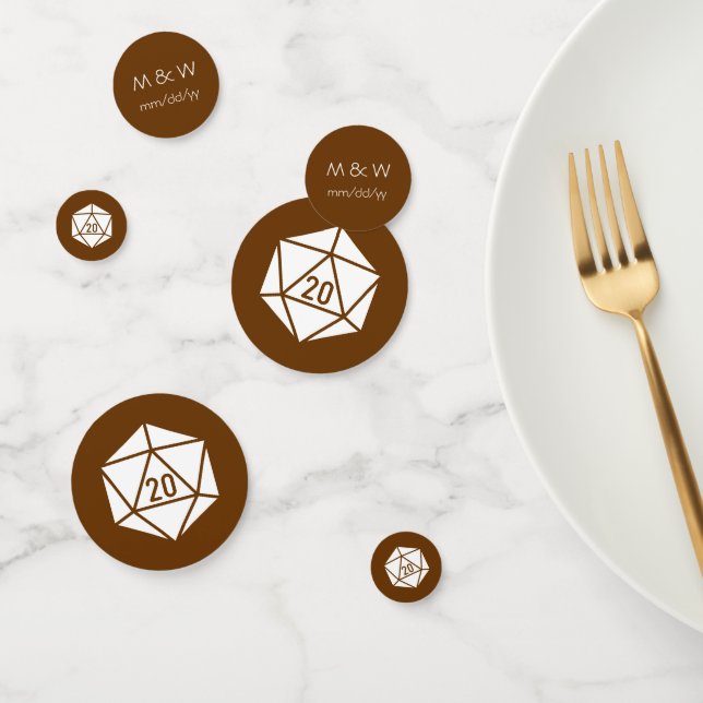 Table Chic dans Confetti table chocolat (Groupe)