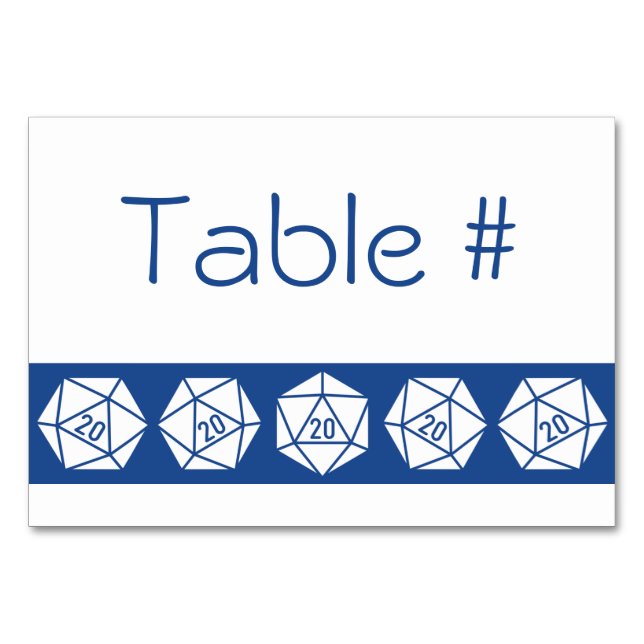 Table chic dans la carte table bleue (Devant)
