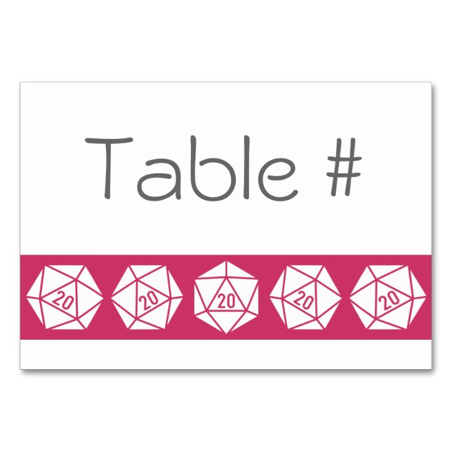 Table chic dans la carte table framboise (Devant)
