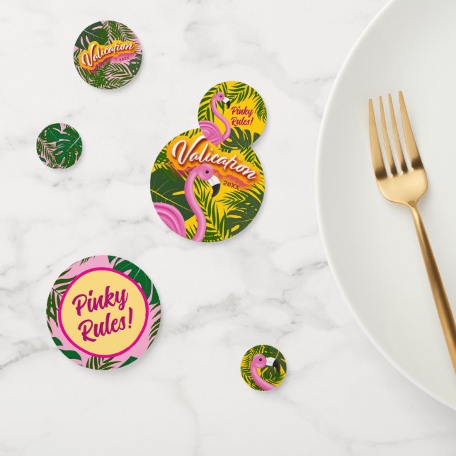 Table de vacances Pinky Validation Confetti (Groupe)