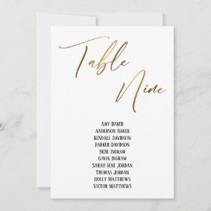 Table d'écriture manuscrite Or Neuf Sièges