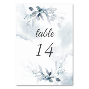 Table Etanchéité bleu Dusty Numéro de tableau