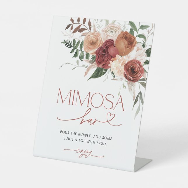 Table Fête des mariées de chute en amour Signe barre Mim (Recto)