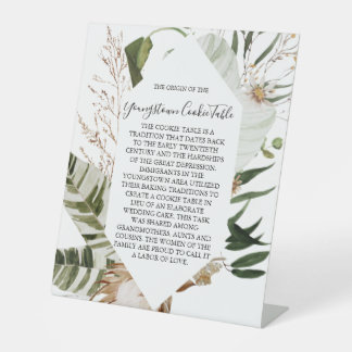 TABLE JEUNE MARIAGE DE SIGNE DE TABLEAU DE COOKIE