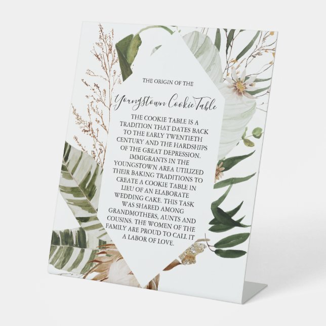 TABLE JEUNE MARIAGE DE SIGNE DE TABLEAU DE COOKIE (Recto)