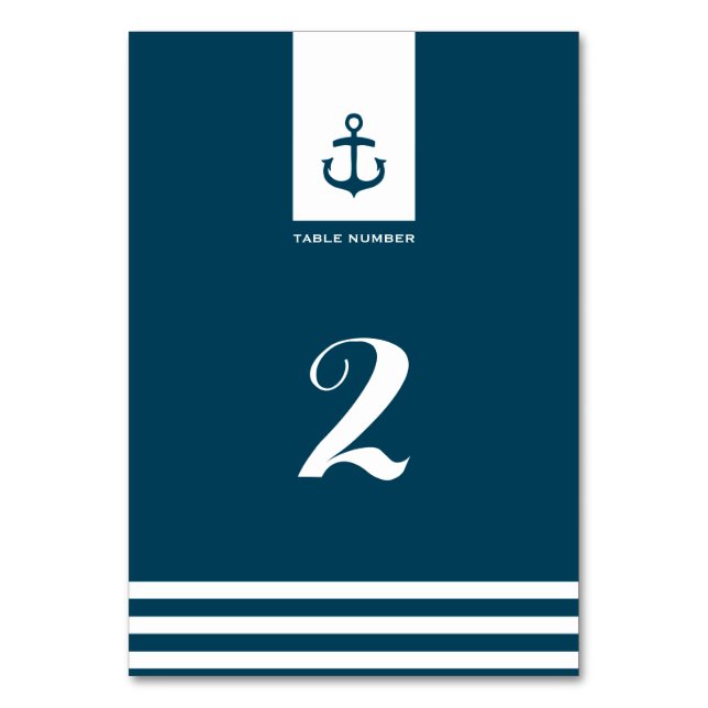 Table Mariage de la Marine Nautique Numéro de tableau -  (Par défaut)