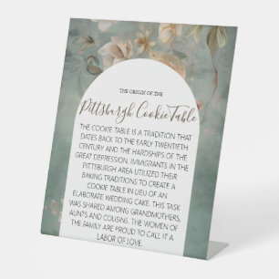 TABLE MARIAGE DE SIGNE DE TABLEAU DE COOKIES PITTSBURGH