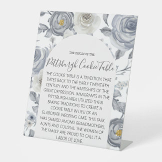 TABLE MARIAGE DE SIGNE DE TABLEAU DE COOKIES PITTSBURGH