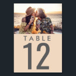 Table Numéro de tableau de la réception de mariage<br><div class="desc">Téléchargez votre photo préférée sur ces cartes de mariage photo personnalisées. Vous recherchez une combinaison de couleurs spécifique ? Contactez-moi - Je serais heureux d'aider.</div>