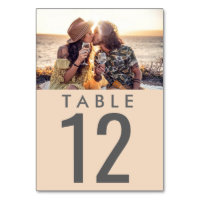 Numéro de tableau de la réception de mariage