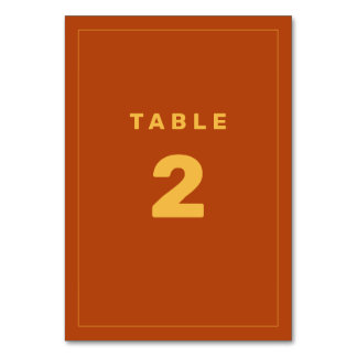 Table Numéro de tableau inspiré de Wes Anderson Jaune et