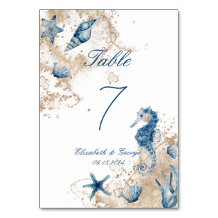 Table Ocean Under the Sea Fun Fun Numéro de tableau Cart
