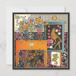 Table orange Mah Jongg