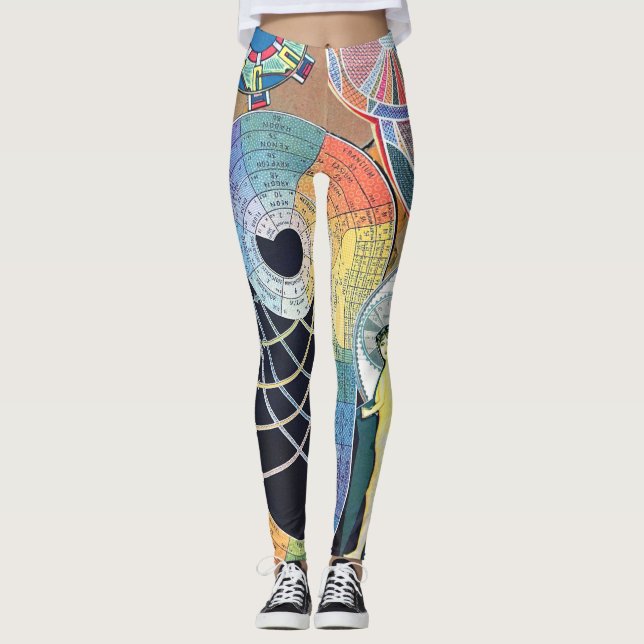 Table périodique Pop Art Paolozzi Leggings (Devant)