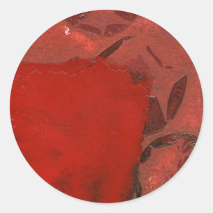 "Table Rock #1" Autocollant abstrait de conception