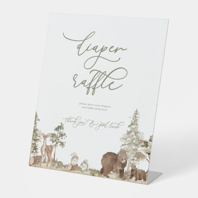 Table SIGNE Baby shower de calamar à couches de bois (Recto)