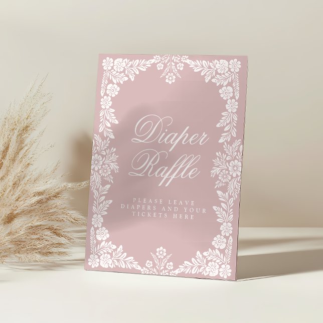 Table Signe de baby shower de couches Cielito Lindo (Créateur téléchargé)