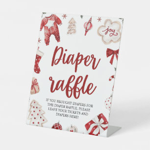 Table Signe de Baby shower de Noël hivernal Refus de cou