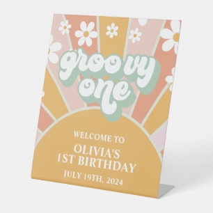 Table Signe de bienvenue pour le premier anniversaire Gr