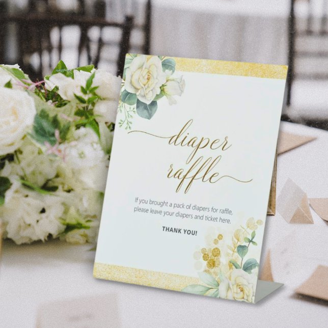 Table Signe de caleçon - C’est un garçon Baby shower or (Créateur téléchargé)