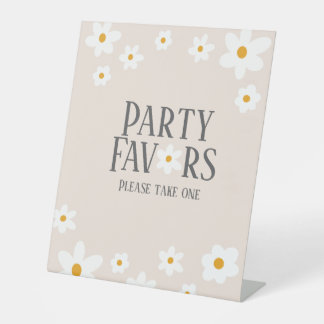 Table SIGNE DE FÊTE DE 1ER ANNIVERSAIRE DANSER Faveurs