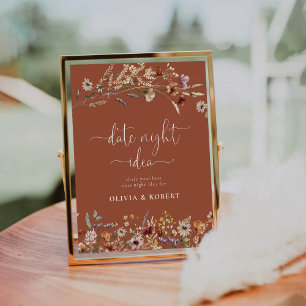 Table Signe de Fleur sauvage minuscule en terre cuite Da