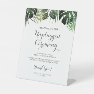 Table Signe de la cérémonie de débranchement du Mariage