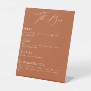 Table Signe de la liste des barres