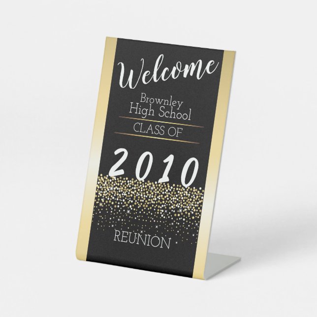 Table Signe de pédale de réunion scolaire ou de classe (Recto)