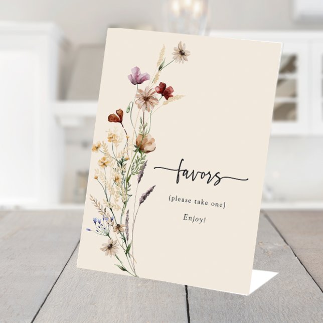 Table Signe des favoris de Boho (Boho Favors Sign
)