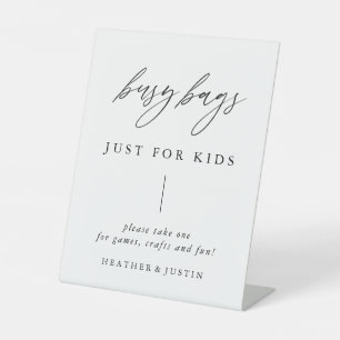 Table Signe Mariage de calligraphie Enfants Busy
