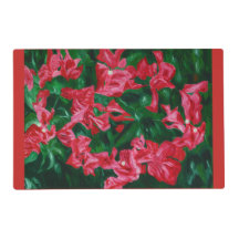 Bougainvilliers - une ode à la nature, Set de tabl