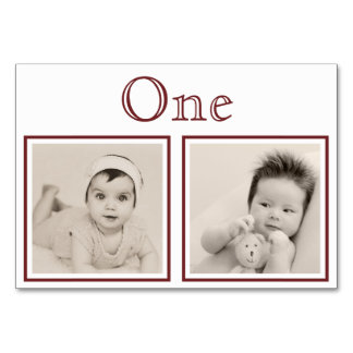 Table Taille personnalisée de la pièce de mariée Numéro 