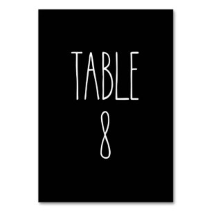 Tableau 8 Poterie de dunes de rae Carte de table n