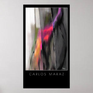 Tableau Abstrait de Carlos Maraz Art Imprimer