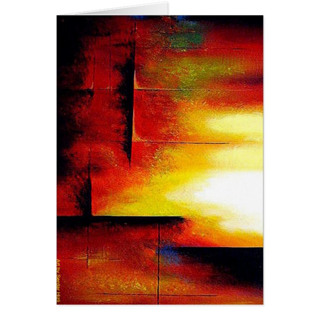 Tableau Abstrait de Hizli (Devant)