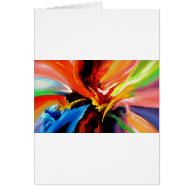 Tableau Abstrait de Serdar Hizli (Devant)