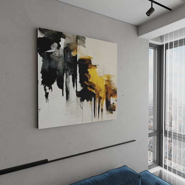 Tableau Abstrait "Vue sur le vent". Toile (Créateur téléchargé)