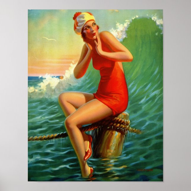 Tableau "Assis Joli" - Edward Mason Eggleston (Devant)