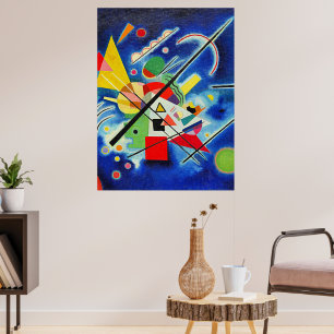 Tableau bleu de Wassily Kandinsky,