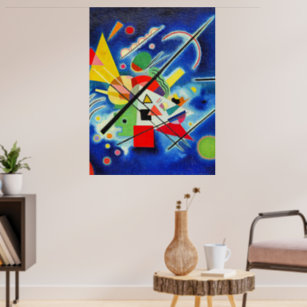 Tableau bleu de Wassily Kandinsky,